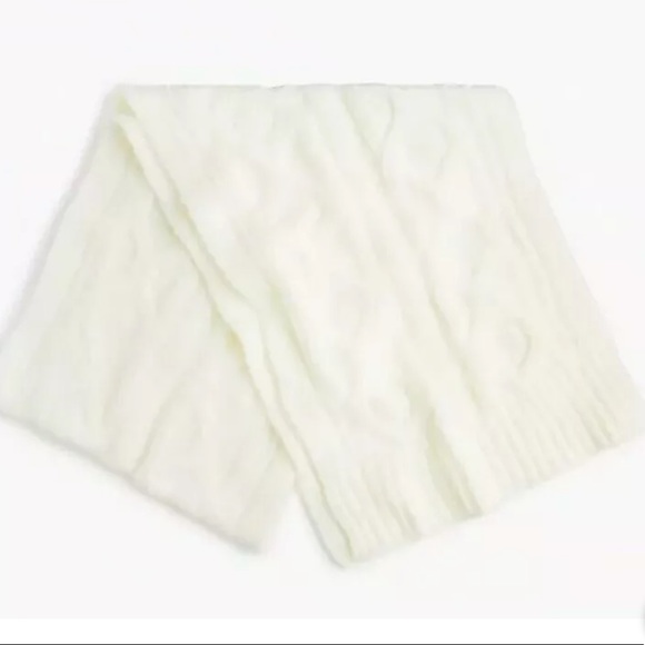 J Crew Loopy Stitch Oversized Cable Knit Scarf - Picture 2 of 4